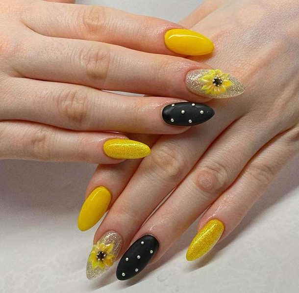 Sunflowers and Stripes