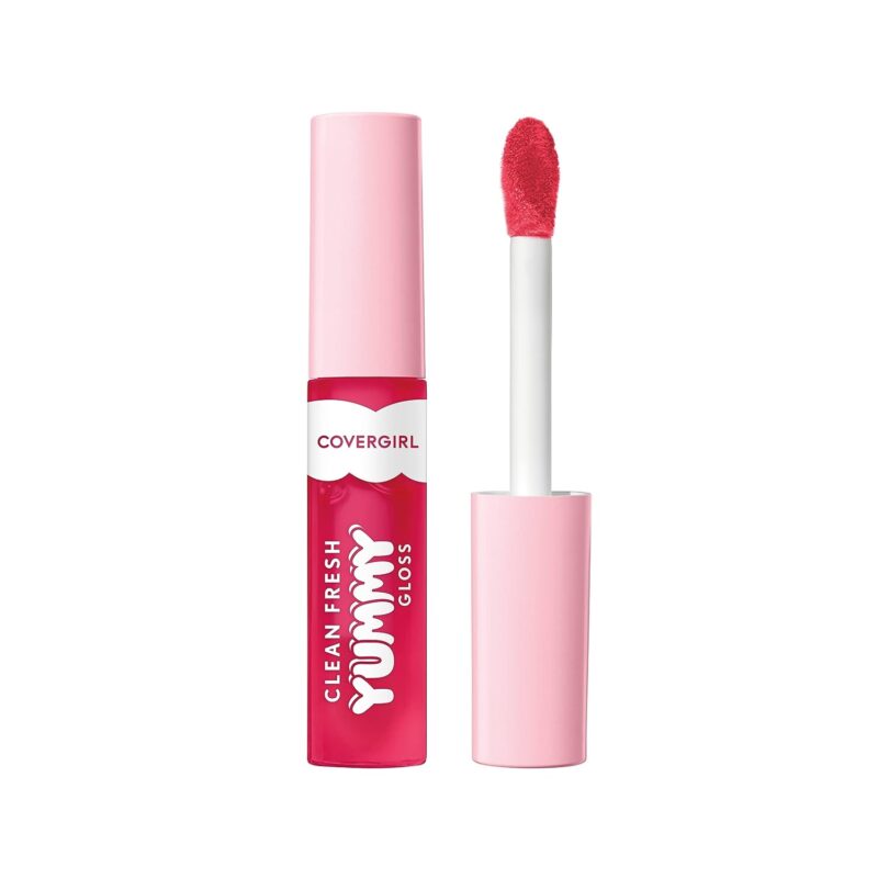 COVERGIRL Clean Fresh Yummy Gloss – Lip Gloss, Hydrating