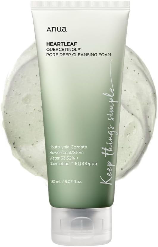 ANUA Heartleaf Quercetinol Pore Deep Cleansing Foam